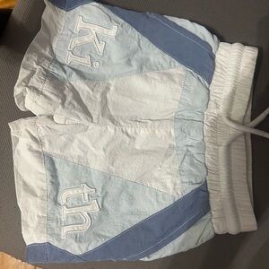 Kith Kids Light Blue and White Shorts